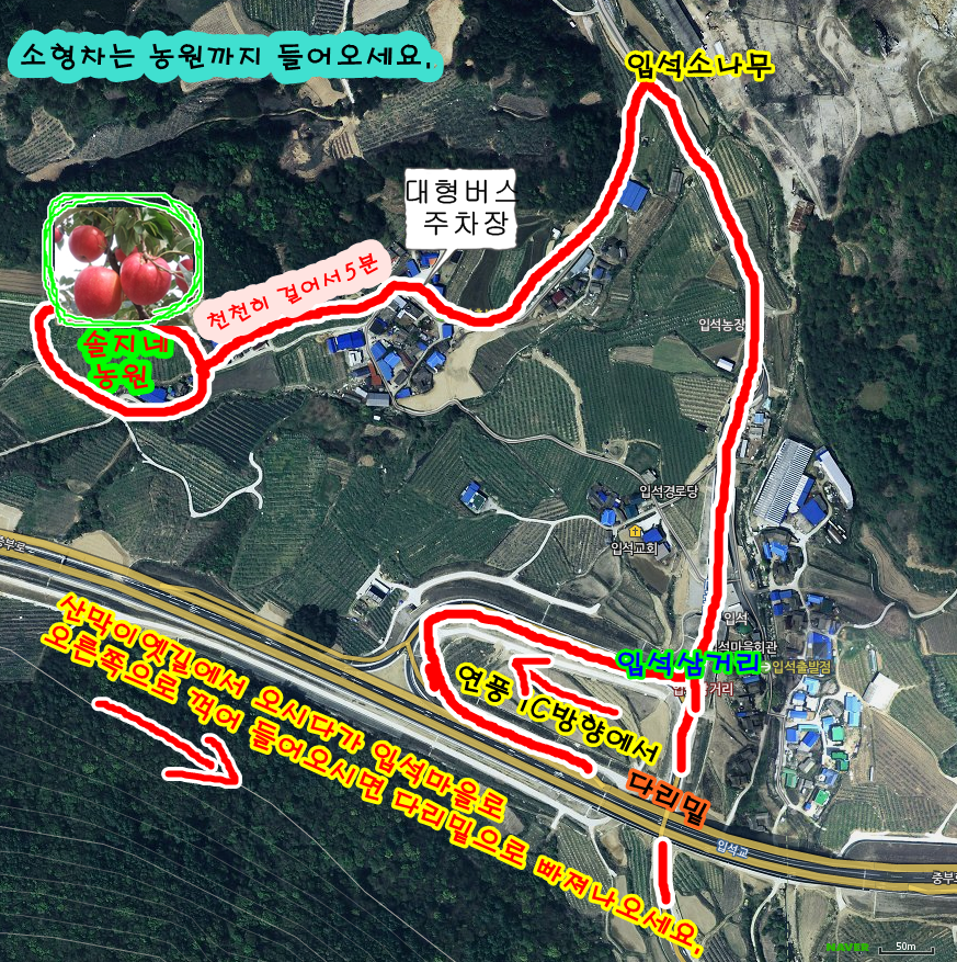 산막이 둘러보시고 사과따기 체험도 함께 이미지1