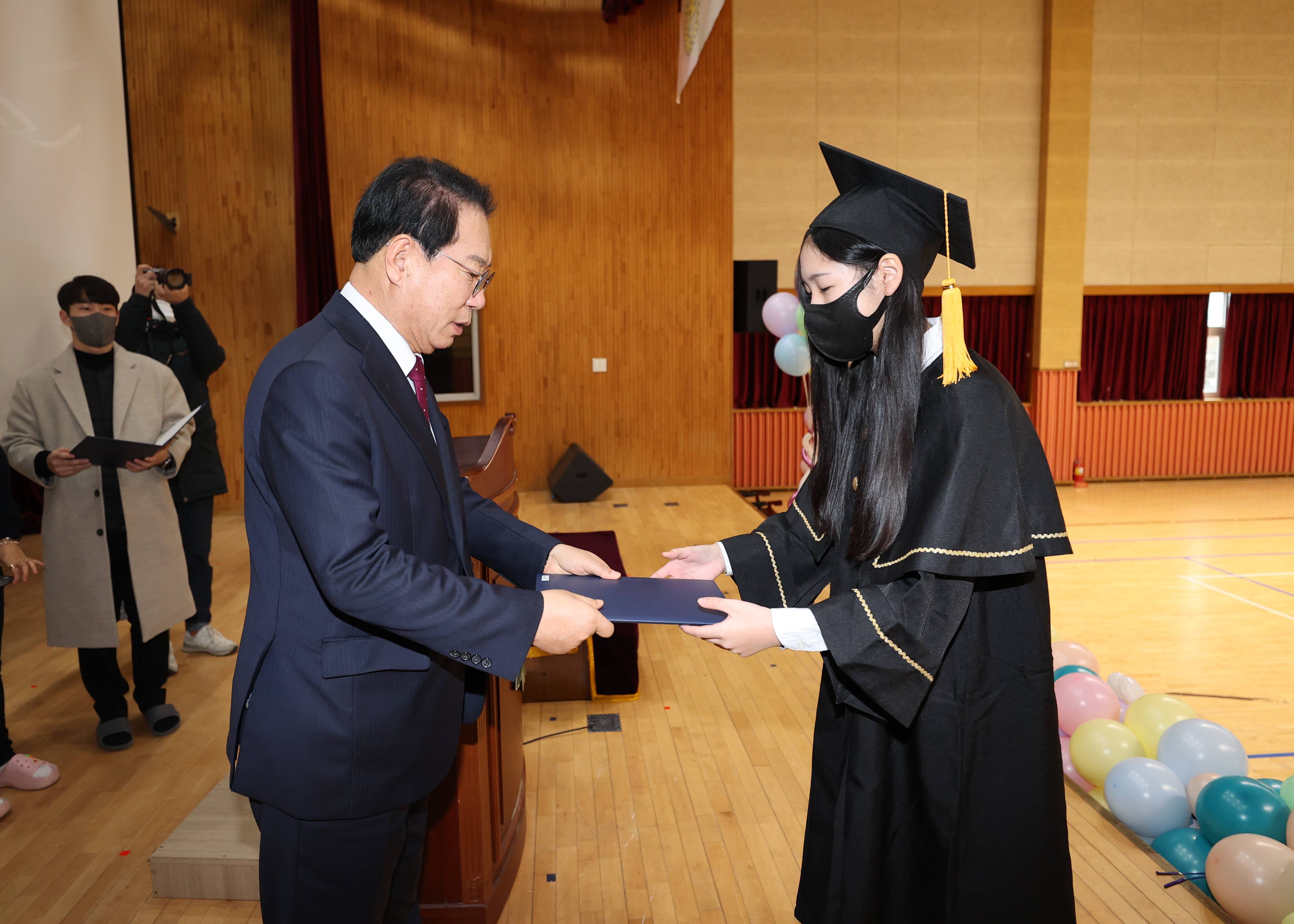 명덕초등학교 졸업식(1.13.) 이미지1