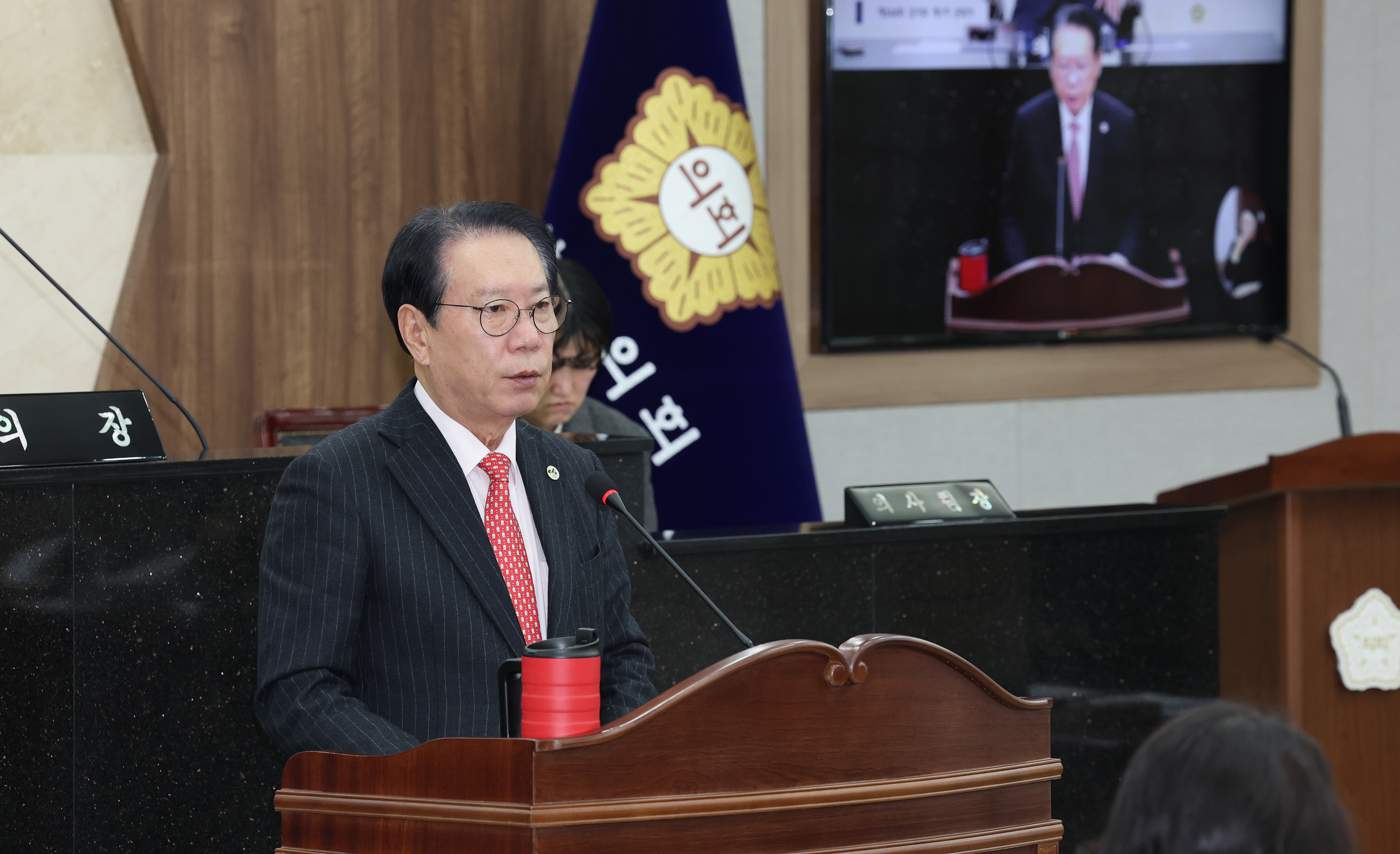 제348회 괴산군의회 임시회 개회_군정보고 (2026.01.15) 이미지3