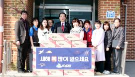 괴산군 사회복지시설 위문_부흥실버요양원 청천재활원 나눔 충북웰빙노인전문병원 선한이웃집 (2026.02.13)