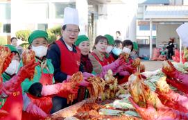 괴산군 청안면 김장 나눔 행사 (2025.11.11)