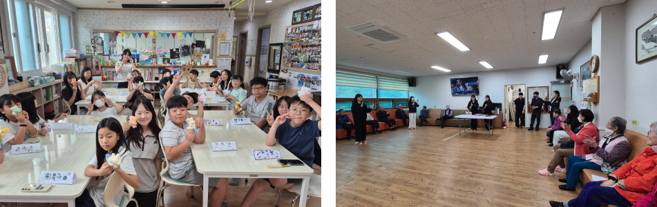 청소년 자원봉사 관련사진